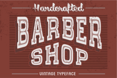 Handcrafted Vintage - Barber Shop