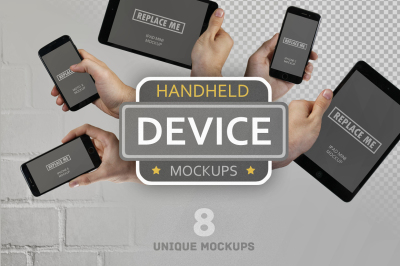 Handheld Device Mockups