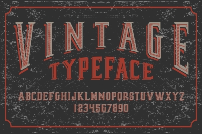 Vintage Typeface
