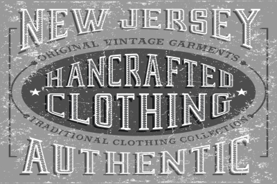 New Jersey - vector typography