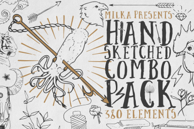 Hand Sketched Combo Pack [50% OFF]