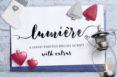 Lumiere Font + Extras