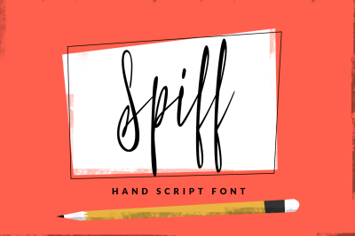 Spiff - Hand Script Font