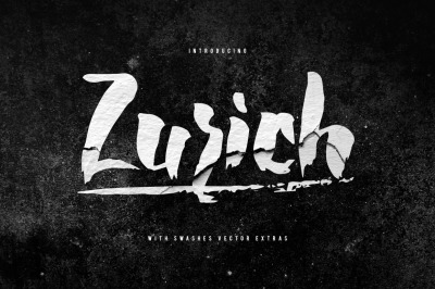 ZURICH - Brush Font