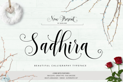 Sadhira Script ( 90% Off )