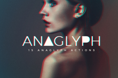 Anaglyph Photoshop Actions V2