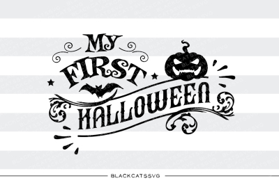 My first Halloween - SVG file