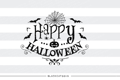 Happy Halloween - SVG file
