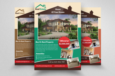 Real Estate & Property Flyer