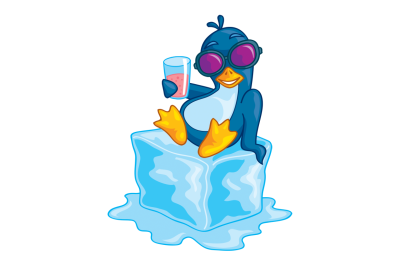 Penguin On Ice