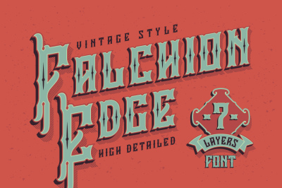 Falchion Edge font
