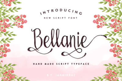 Bellanie Script