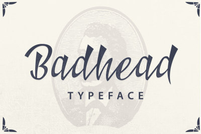 Badhead Typeface