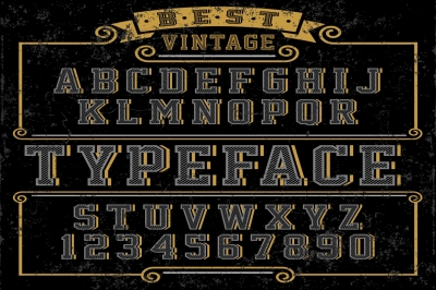 Best Vintage typeface