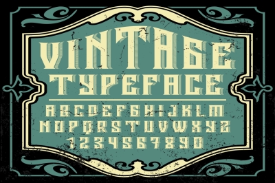 Vintage Typeface