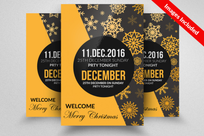 Happy Christmas Flyer Template