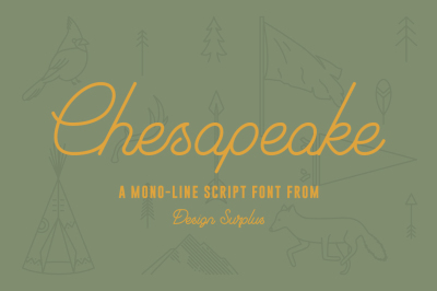 Chesapeake Script Font