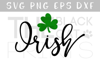 Irish SVG DXF EPS PNG