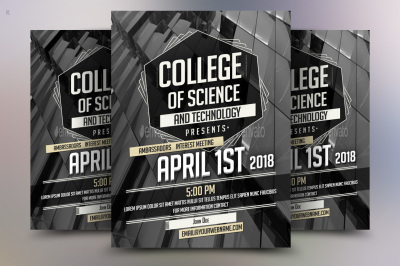 Educational Conference Flyer Template