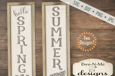 Spring Summer SVG Bundle - Vertical