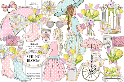 SPRING BLOOM clipart