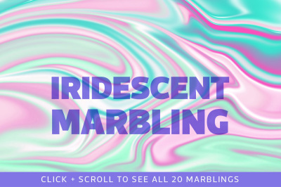 Iridescent Marbling