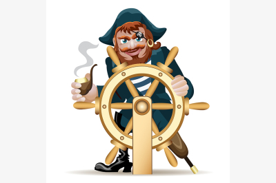Pirat with wheel