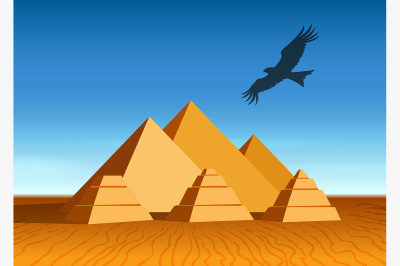 Pyramid landscape