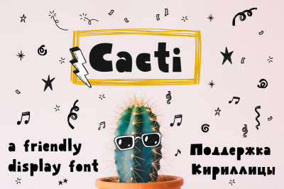 Cacti display font