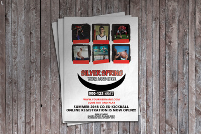 Games Flyer Template