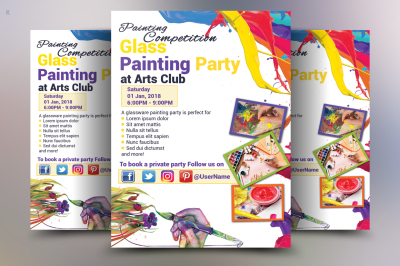 Painting Flyer Template