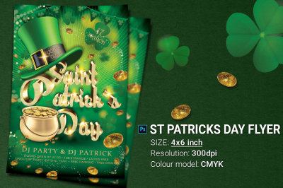 St Patrick Day Flyer Template
