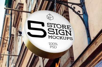 Store Signs Mock-ups 3