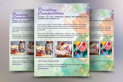 Painting Flyer Template