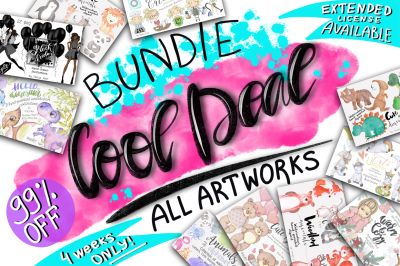 Cool Deal Bundle All Artworks 99%Off