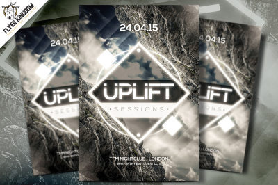 Uplift Sessions Flyer Template