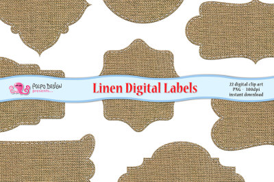 Linen Digital Labels