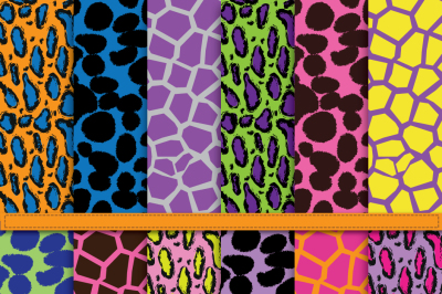 Animal Print Digital Paper Pack