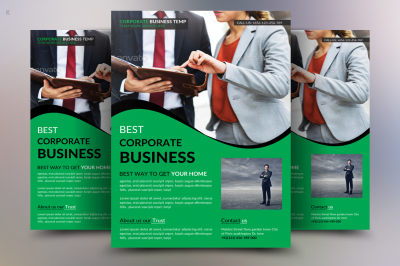 Corporate Business Flyer Template