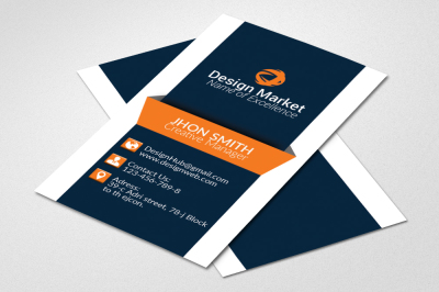 Vertical Business Cards Templates