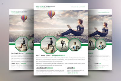Multi Use Business Flyer Template