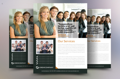 Business Corporate Flyer Template