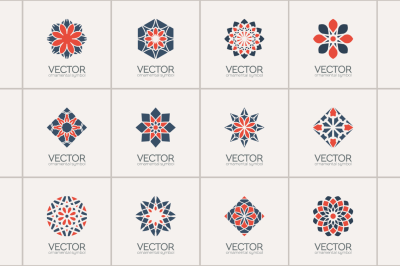 12 Geometric Logo Templates