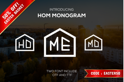 HOM Monogram (rounded)