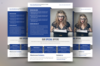 Multi Purpose Business Flyer Template