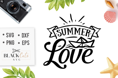 Summer love SVG