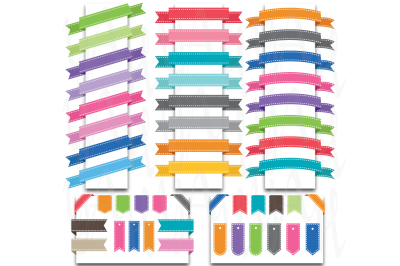 49 Pieces Ribbon Banners