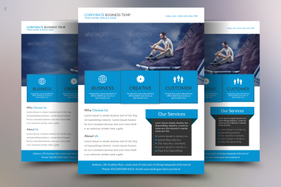 Corporate Business Flyer Template