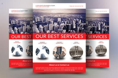 Corporate Business Flyer Template