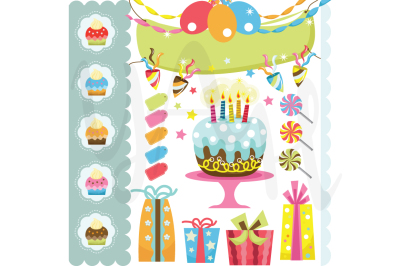 Birthday Party Clip Art